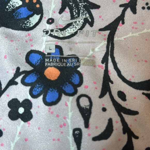 NIKE WOMENS POWER LEGEND FLORAL TRAINING RUNNING YOGA TIGHT LEGGINGS - Picture 13 of 14